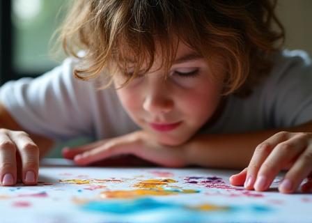Expresión creativa como terapia para niños